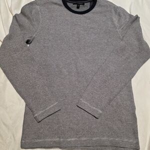 Banana Republic Men's Gray Crewneck Sweater